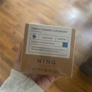 New Ning Cleansing Clay Masque Clear Pores Purifying 3.88oz
